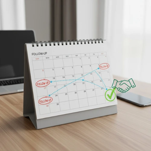اهمیت پیگیری فروش برای موفقیت