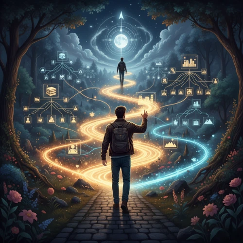 شانس یا سرنوشت؟ تاثیر انتخاب‌ها بر مسیر زندگی.